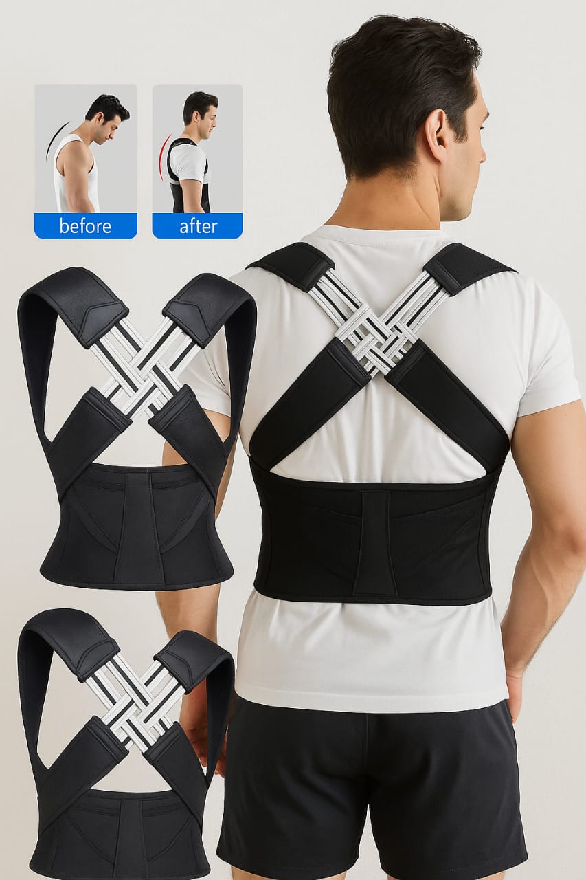 "Smart Back Support Brace | Posture Corrector for Men & Women"