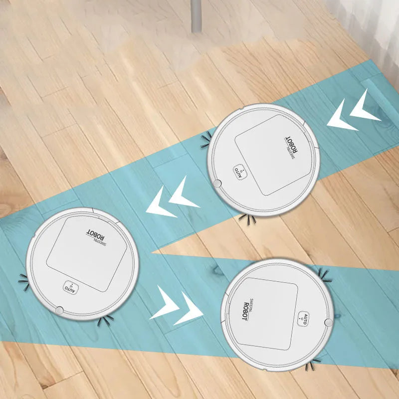 Robot Vacuum and Mop Cleaner, 1200mAh Robot Vacuum Cleaner Automatic Sweeping Robot