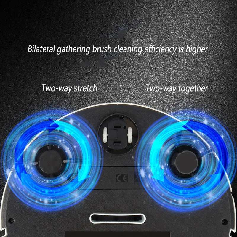 Robot Vacuum and Mop Cleaner, 1200mAh Robot Vacuum Cleaner Automatic Sweeping Robot